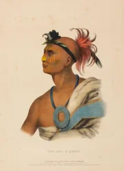 TAH-COL-O-QUOIT., de Historia de las Tribus Indias de Norteamérica