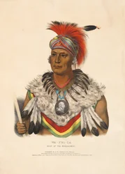 Wa-pel-la - jefe de los Musquakees