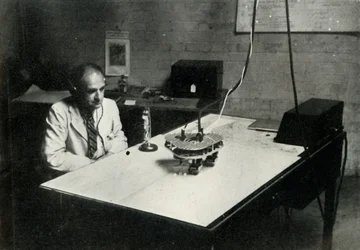 Puesto de control en una escuela de entrenamiento de vuelo de la RAF, 1941