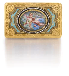 Caja de pájaro cantor, c.1840