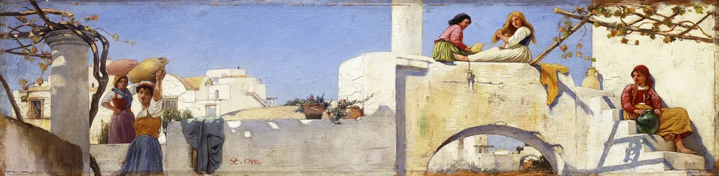 Una escena en Capri