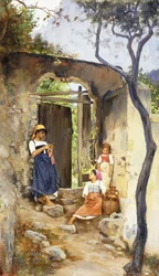 La puerta del jardín