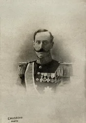 Retrato del rey noruego Haakoon 7 ( 1872