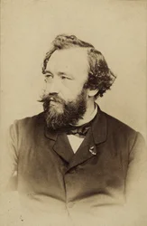 Retrato de Adolphe Sax 1814-1894, ca 1860