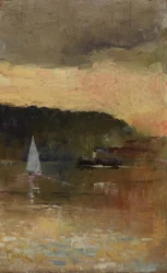 Atardecer, puerto de Sídney