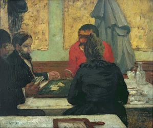 Jugadores de cartas, 1883