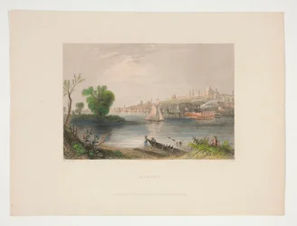 Albany, ilustración para Nathaniel Parker Willis