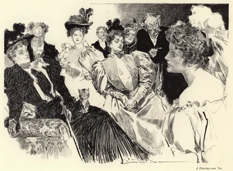 Un té en el salón