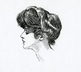 Una chica Gibson, c.1902