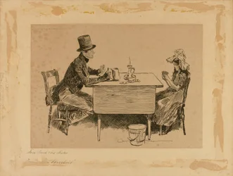 Tom Pinch y su hermana, de "Martin Chuzzlewit"