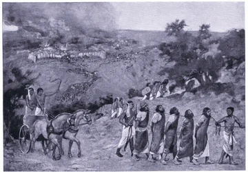 Campamento egipcio en el Monte de los Olivos, c.1920