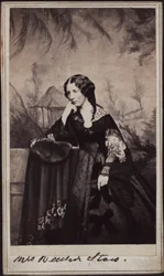 Retrato de Harriet Beecher Stowe 1811-1896, ca. 1860