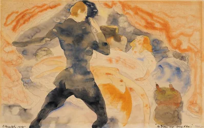 La Chica de los Ojos Dorados de Honoré de Balzac, 1916