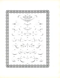 Caligrafía a pluma - Continuación de la primera serie (impresión)