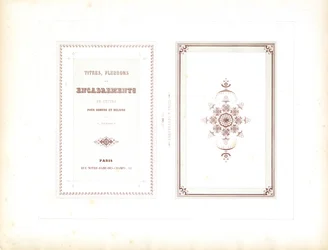 Muestrarios ornamentales para encuadernaciones de libros (imprimir)
