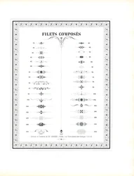 Reglas ornamentales variadas (imprimir)
