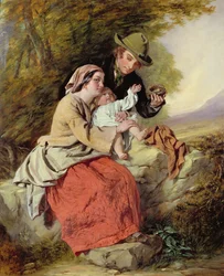 El nido del pájaro (óleo sobre lienzo)