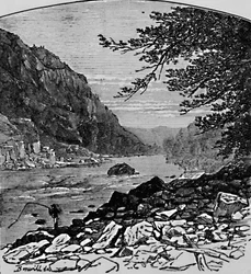 El Cañón Inferior, 1883