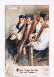 Tres obispos han estado aquí esta mañana