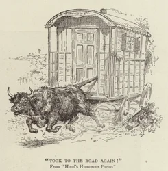 Tomó el camino de nuevo!, Poemas humorísticos de Hood