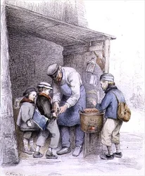 El vendedor de castañas