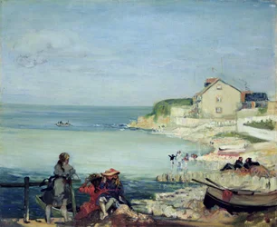 Escena de playa, Swanage