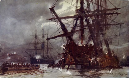 Corte de la Hermione (Retribución), 1799