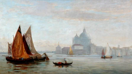 Iglesia de Santa Maria della Salute, Venecia, 1875