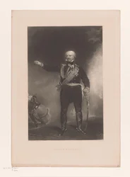Retrato de Gebhard Leberecht por Blücher Prince Blucher (título sobre el objeto)
