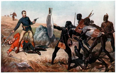 Incidente en la Batalla de Isandlwana, Guerra Anglo-Zulú, 22 de enero de 1879