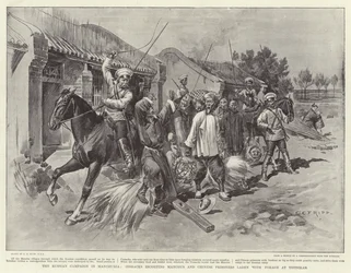 La campaña rusa en Manchuria