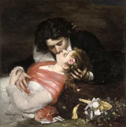 El beso, 1868.