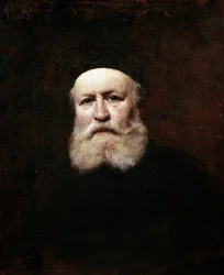 Retrato del compositor francés Charles Gounod
