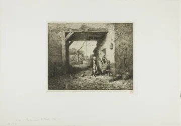 Interior de un patio