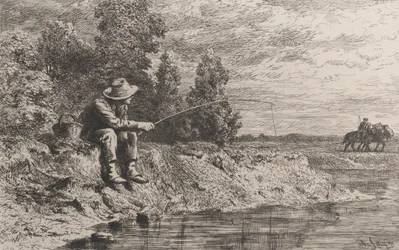 Pescando Róbalos, 1865