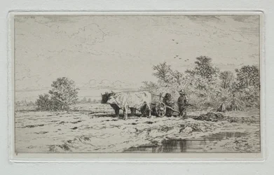 Paisaje, trabajadores