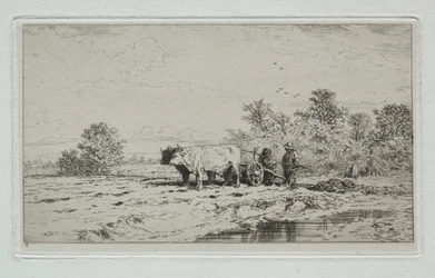 Paisaje, Trabajadores, 1845