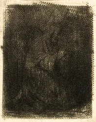 Monje en oración
