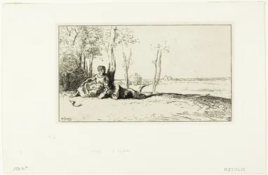Segadores en descanso