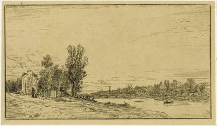 Las orillas de un río