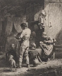 La comida, 1864