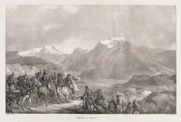 Batalla de Rivoli, principios del siglo XIX