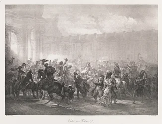 Entrada de las Tullerías, principios del siglo XIX