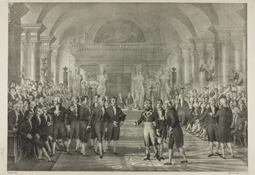 Napoleón en la Cámara de Diputados, de la Vida Política y Militar de Napoleón