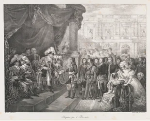 Recepción por el Directorio, principios del siglo XIX