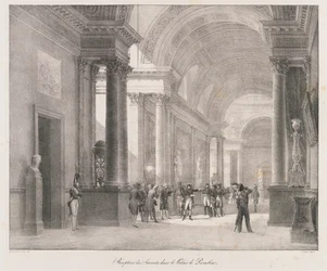 Recepción de los sabios, principios del siglo XIX