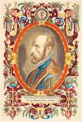 Retrato de Abraham Ortelius 1527-1598 De: Theatrum Orbis Terrarum, 1579