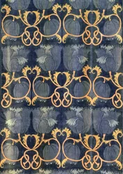 Amapolas, fabricado por G.P.& J. Baker, c.1888