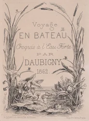 Frontispicio, Voyage en bateau, 1862