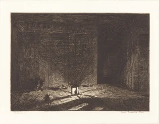 Interior de una posada